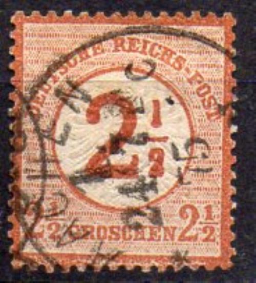 German Empire No. Yvert 28 No. Michel 29 (o)